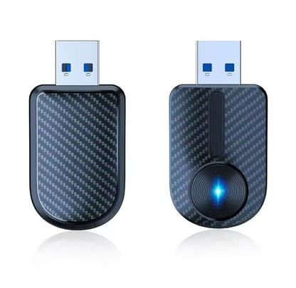 New  2 in 1 Wireless Carplay Adapter&Android Auto Wireless Adapter, 5Ghz Wifi Type-C/Usb Plug Play Carplay Wireless